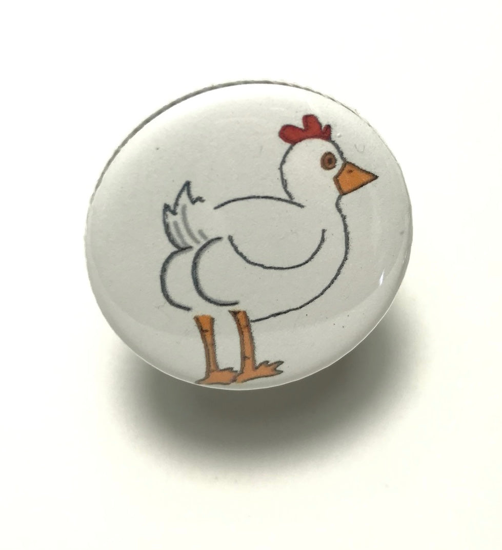 Chicken Butt Button – ROYGBIVS